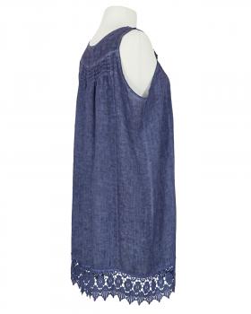 Hngerchen Kleid mit Spitze in  blau von Diana (Bild 2)
