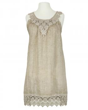 Hngerchen Kleid mit Spitze in  taupe von Diana (Bild 1)