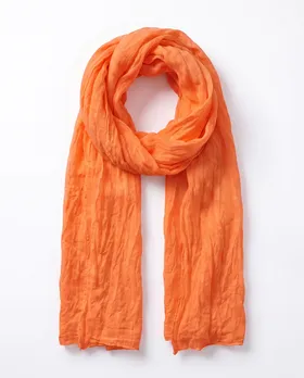 Halstuch in  orange von fashion made in italy (Bild 2)