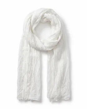 Halstuch in  wei� von fashion made in italy (Bild 2)