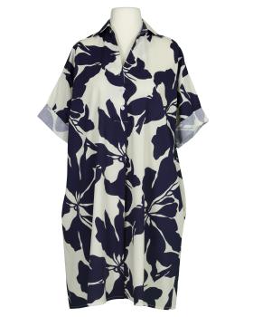 Hemdblusenkleid Floral in  blau von New Collection (Bild 1)