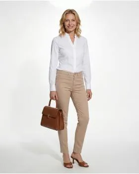 Hose Baumwoll Stretch in  beige von RESTART (Bild 3)