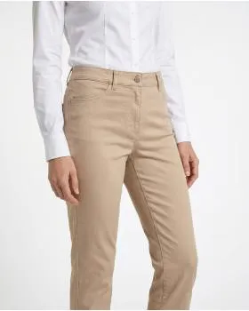 Hose Baumwoll Stretch in  beige von RESTART (Bild 4)