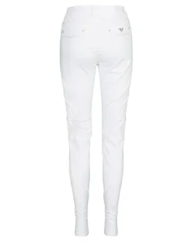 Hose Baumwolle in  wei� von X-Max Fashion (Bild 2)