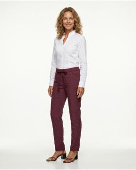 Hose Crash Optik in  bordeaux von Moda Italia (Bild 2)