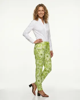 Hose Floral in  gr�n von Made in Italy (Bild 3)