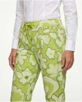 Hose Floral in  gr�n von Made in Italy (Bild 4)