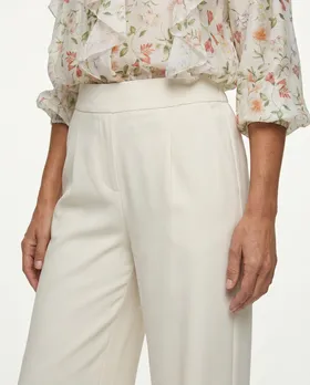 Hose Georgette in  creme von Moda Italia (Bild 4)