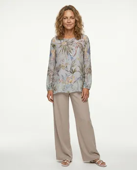 Hose Georgette in  taupe von Moda Italia (Bild 3)