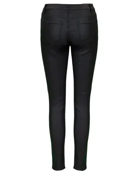 Hose in Lederoptik in  schwarz von Moda Italia (Bild 2)