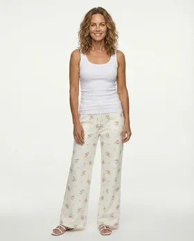 Hose Jogging-Stil in  ecru von Made in Italy (Bild 4)