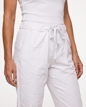 Hose Jogging-Stil in  wei� von Made in Italy (Bild 4)
