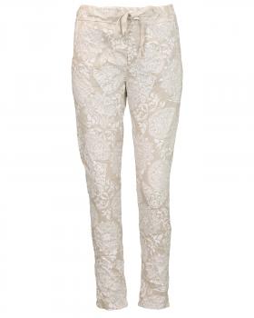Hose Jogging-Stil Print in  beige von Livans (Bild 1)