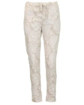 Hose Jogging-Stil Print in  beige von Livans (Bild 1)