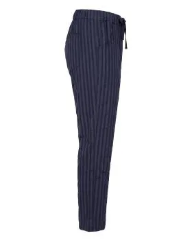 Hose mit Streifen in  dunkelblau von Selected Touch (Bild 2)