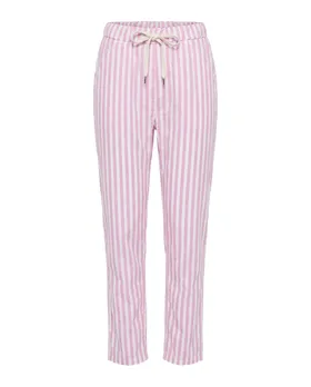 Hose mit Streifen in  rosa von Selected Touch (Bild 1)
