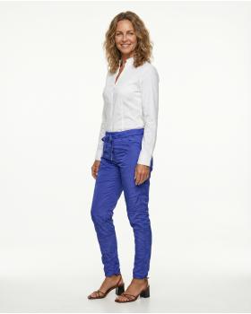 Hose Satin Crash Optik in  royalblau von  (Bild 3)