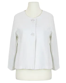 Jacke Baumwolle in  wei� von Spaziodonna (Bild 1)
