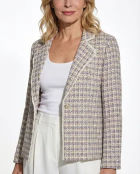 Jacke im Blazer Stil in  blau von Made in Italy (Bild 4)