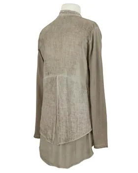 Jacke mit Leinen in  braun von les freres (Bild 2)