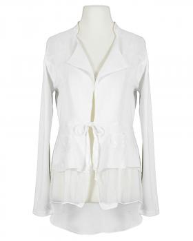 Jacke mit Leinen in  weiss von les freres (Bild 1)