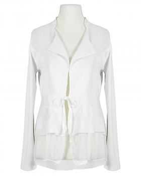 Jacke mit Leinen in  weiss von les freres (Bild 1)