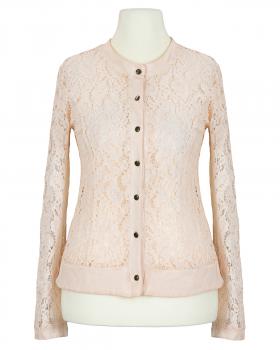 Jacke mit Spitze in  apricot von Made in Italy (Bild 1)