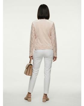 Jacke mit Spitze in  apricot von Made in Italy (Bild 4)