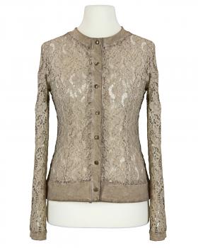 Jacke mit Spitze in  braun von Made in Italy (Bild 1)