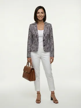 Jacquard Blazer in  braun von RESTART (Bild 4)
