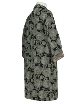 Jacquard Mantel in  schwarz von Made in Italy (Bild 3)