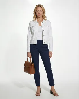 Jeansjacke in  wei� von RESTART (Bild 3)