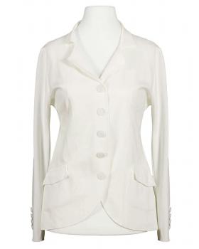 Jersey Blazer in  milchweiss von fashion made in italy (Bild 1)