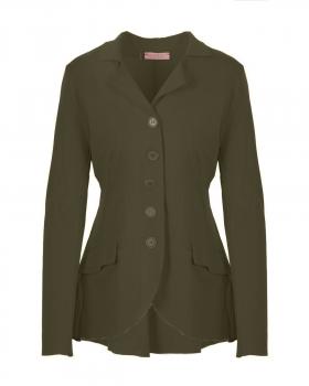 Jersey Blazer in  oliv von fashion made in italy (Bild 1)