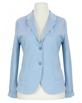 Jersey Blazer tailliert in  hellblau von fashion made in italy (Bild 1)