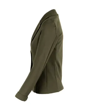 Jersey Blazer tailliert in  oliv von fashion made in italy (Bild 3)