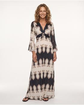 Jersey Kleid in  schwarz von Made in France (Bild 4)