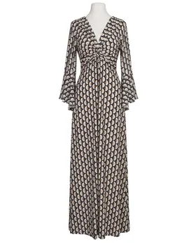 Jersey Kleid in  schwarz von Made in France (Bild 1)