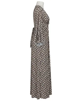 Jersey Kleid in  schwarz von Made in France (Bild 2)