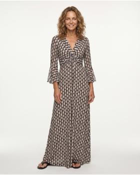 Jersey Kleid in  schwarz von Made in France (Bild 4)