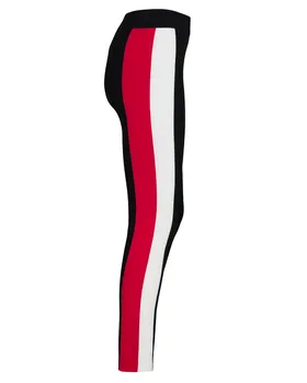 Jersey Leggings mit Streifen in  schwarz von Made in Italy (Bild 3)
