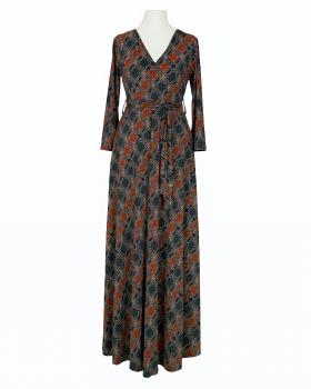 Jersey Maxikleid Wickeloptik in  grn von Fifilles Paris (Bild 1)