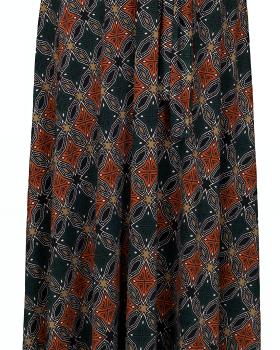 Jersey Maxikleid Wickeloptik in  grn von Fifilles Paris (Bild 3)