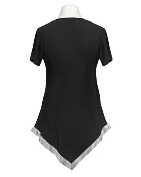 Jerseyshirt Bicolor in  schwarz von Mary Cool (Bild 2)