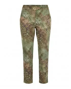 Jerseyhose mit Ornament-Print in  khaki von Sarah (Bild 1)