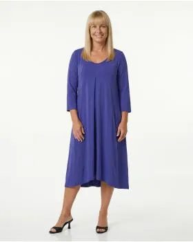 Jerseykleid in  kobaltblau von Nju (Bild 3)