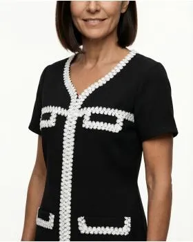 Jerseykleid in  schwarz von Lady Lot Paris (Bild 4)