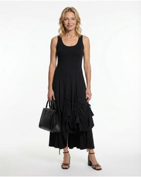 Jerseykleid A-Linie in  schwarz von FASHION (Bild 2)