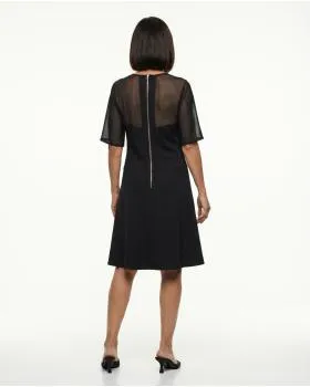 Jerseykleid A-Linie in  schwarz von esperance Paris (Bild 4)