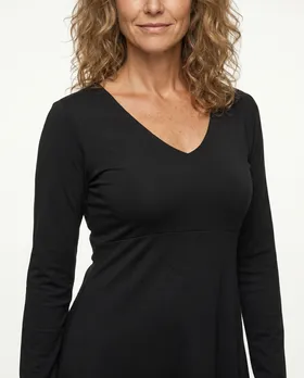Jerseykleid A-Linie in  schwarz von RESTART (Bild 5)